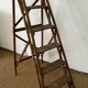 Vintage wooden stepladder