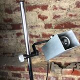 Vintage chrome steel floor lamp 80'S