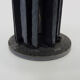 Brutalist vase, slate soliflore and glass