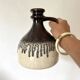Fat Lava ceramic vase from West Germany, 1970s