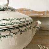 Ironstone soup tureen St Amand model Ney