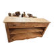 Open buffet in fir wood