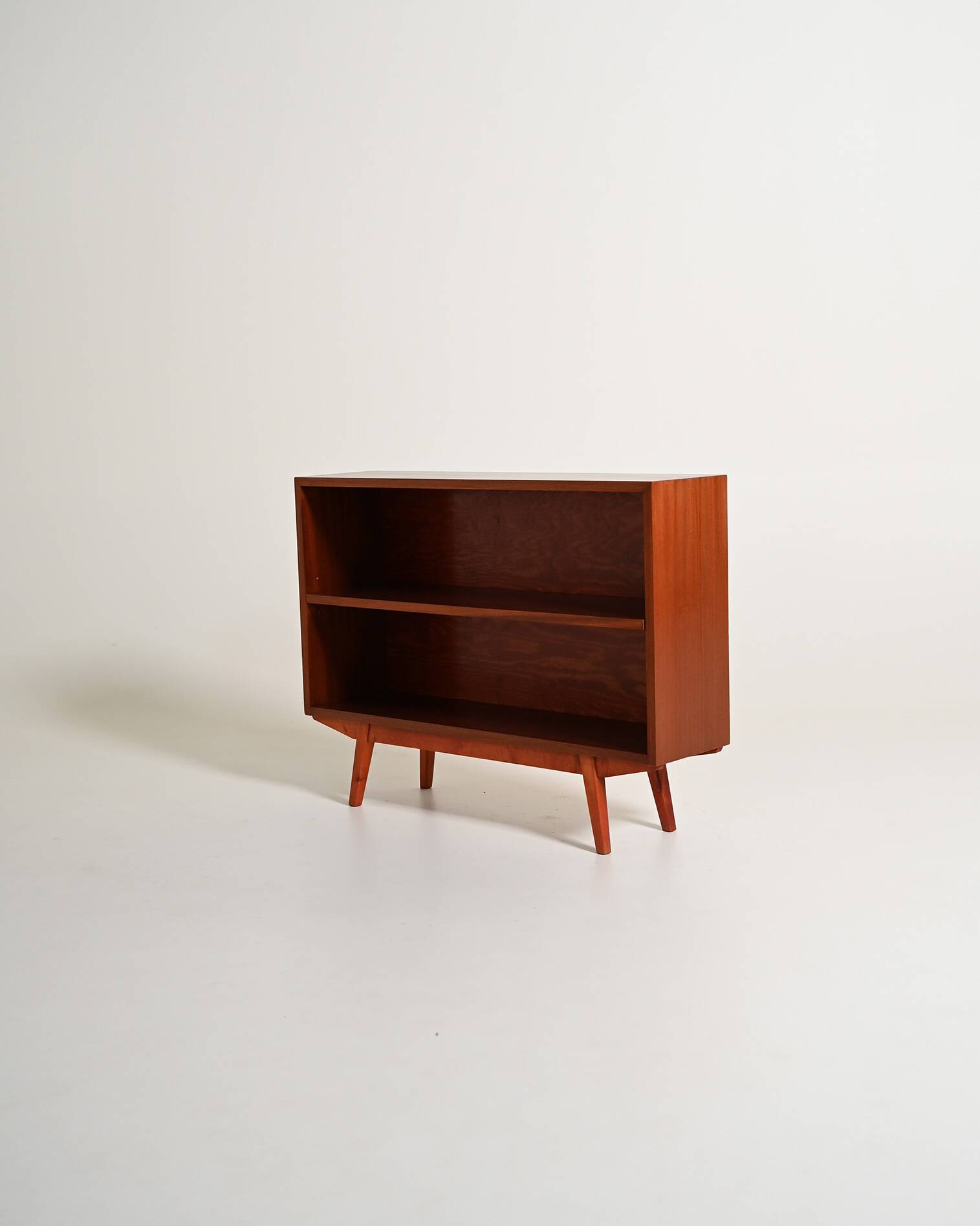 Scandinavian mahogany bookcase, 1960s