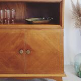 Vintage buffet veneer oak