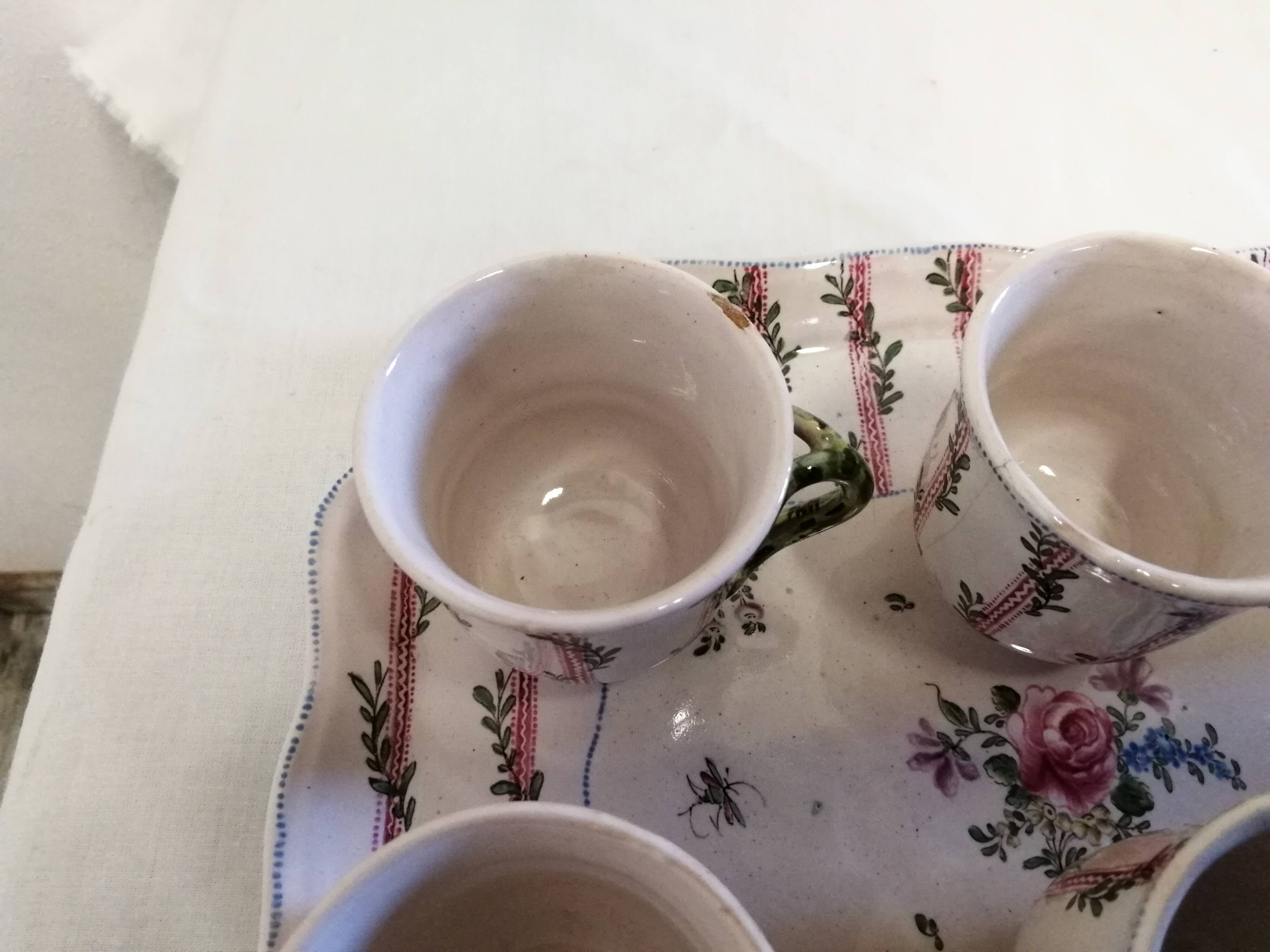 Veuve perrin earthenware cream service