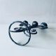 Old iron chandelier
