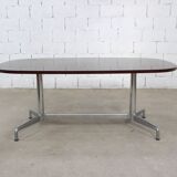 Ray and Charles Eames table "Segmented" in Rio Rosewood