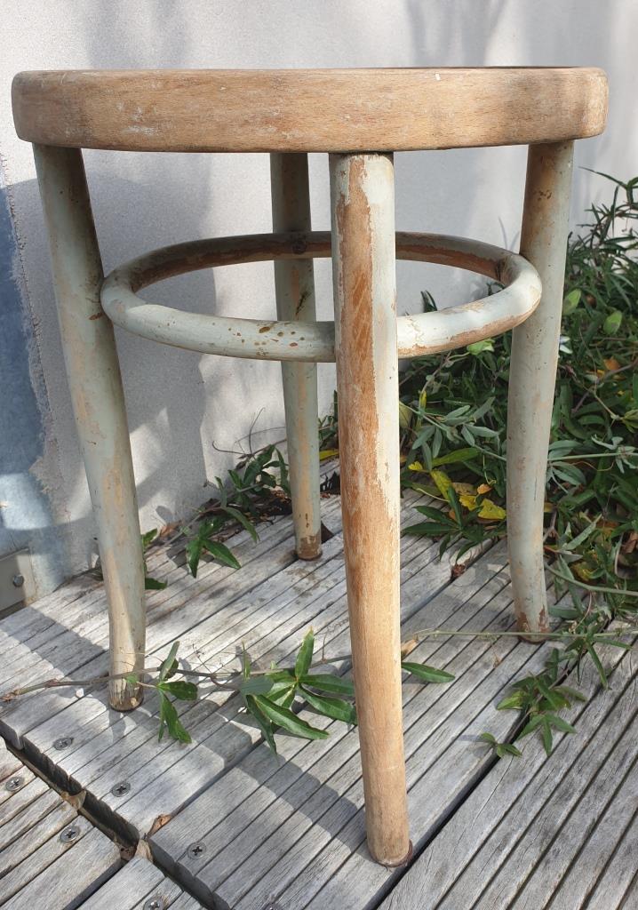 Fischel art nouveau motif estaminet tabouret