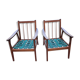 Pair of Scandinavian armchairs