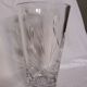 Bohemian crystal vase stamped Crystal Bohemia