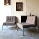 Pair of chairs Joseph André Motte