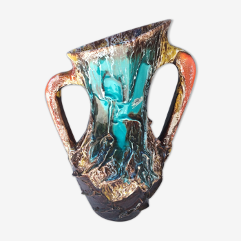 Ceramic Vallauris vase, 1960