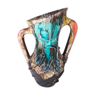 Ceramic Vallauris vase, 1960