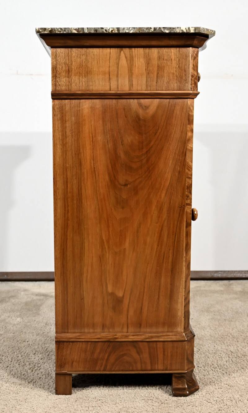 Small Walnut Bedside Cabinet – 1900