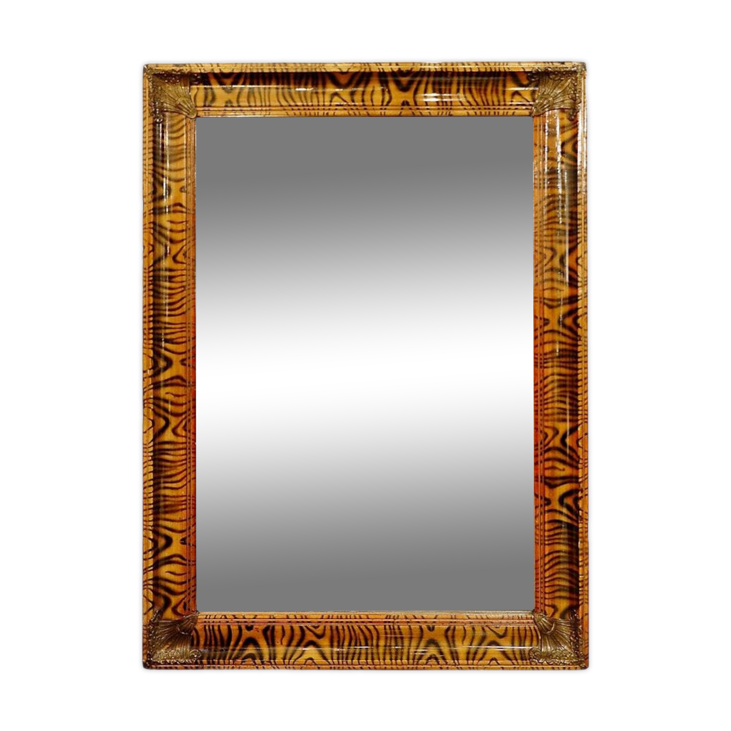 Large vintage decorative mirror