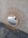 Miroir en rotin vintage -91cm