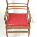 Vintage bridge armchair by René Gabriel, 1940