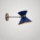 My Modern Century Diabolo Brass Arlus Wall Lamp Clear Sconce
