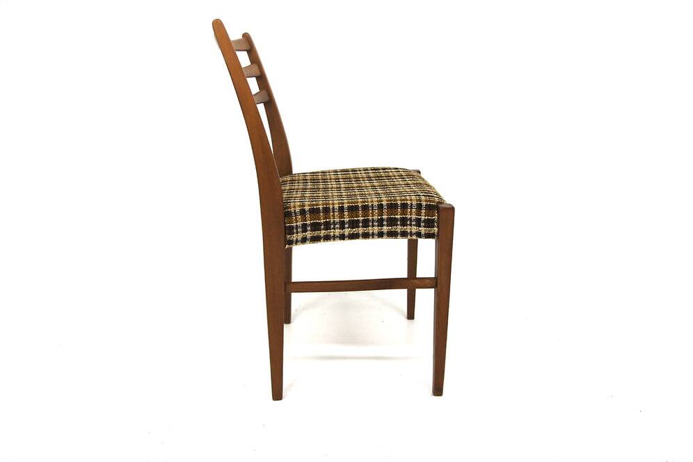 Set de 4 chaises scandinave en hêtre, Suède, 1960