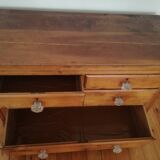Commode en pin anglaise XIX siècle