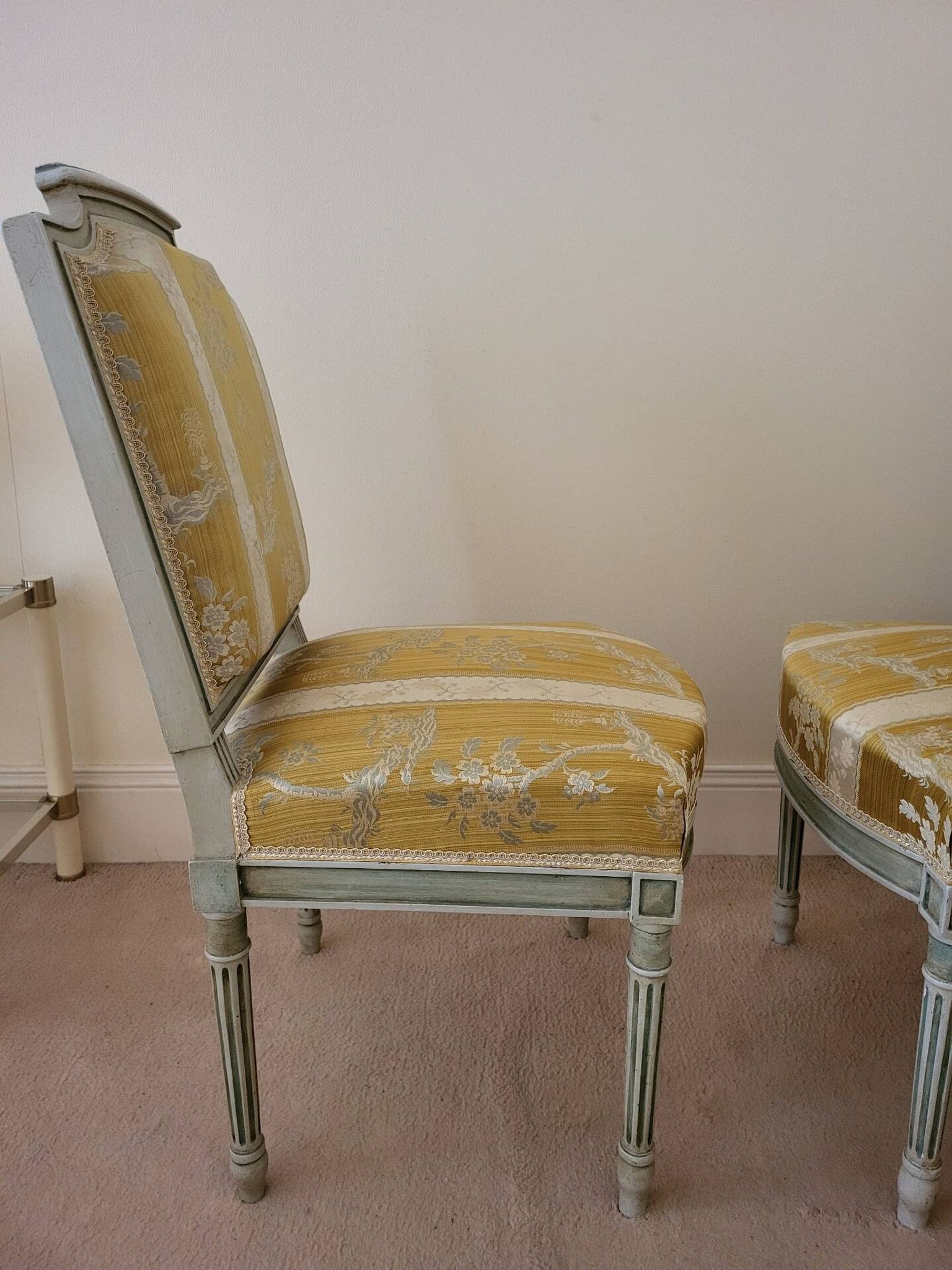 2 Louis XVI style chairs
