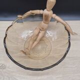 Amber salad bowl, Manage glass