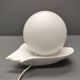 Ceramic swan lamp - Delfts Wit - 70s/80s - Netherlands