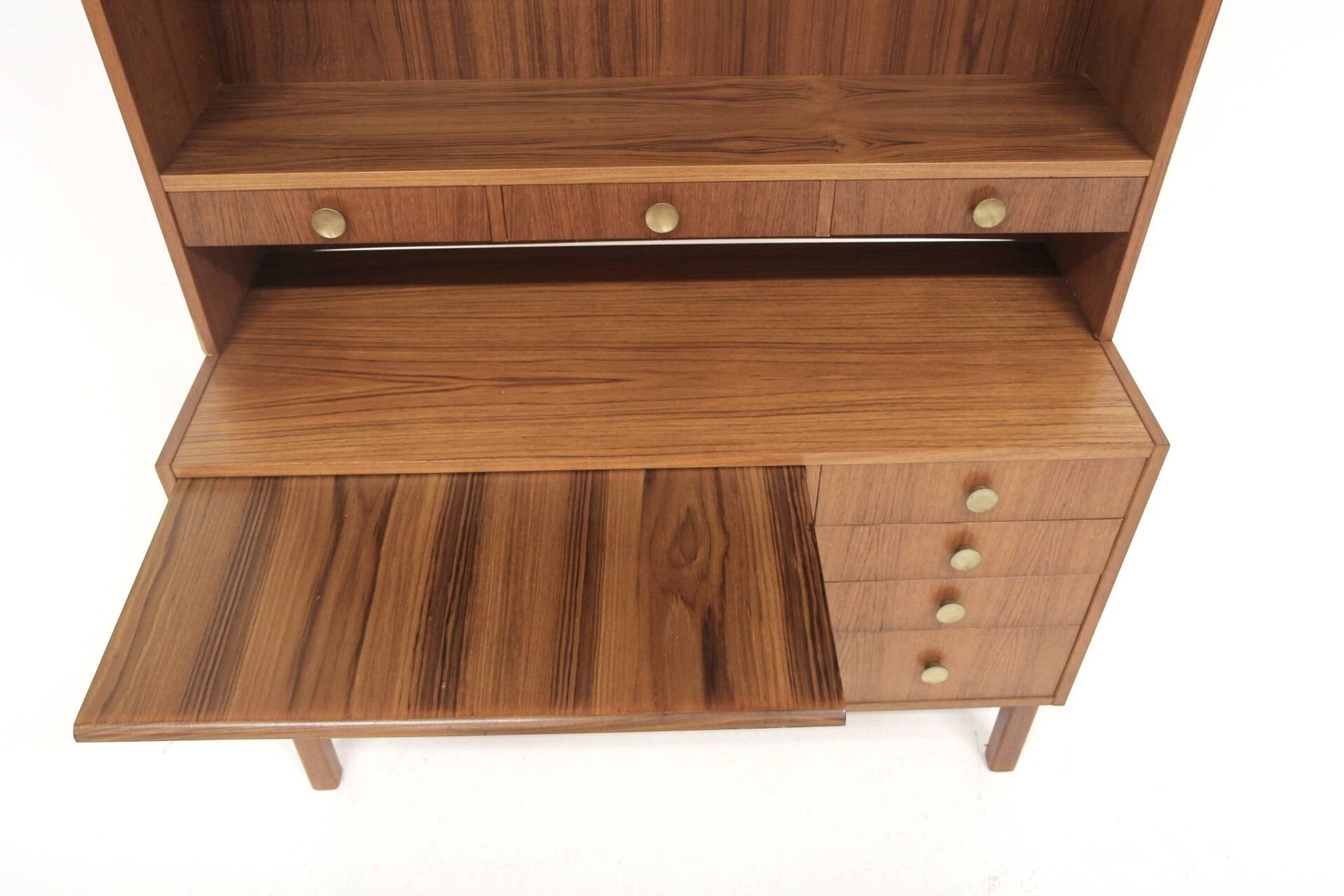Secrétaire scandinave en teck, Suède, 1960