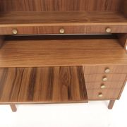 Secrétaire scandinave en teck, Suède, 1960