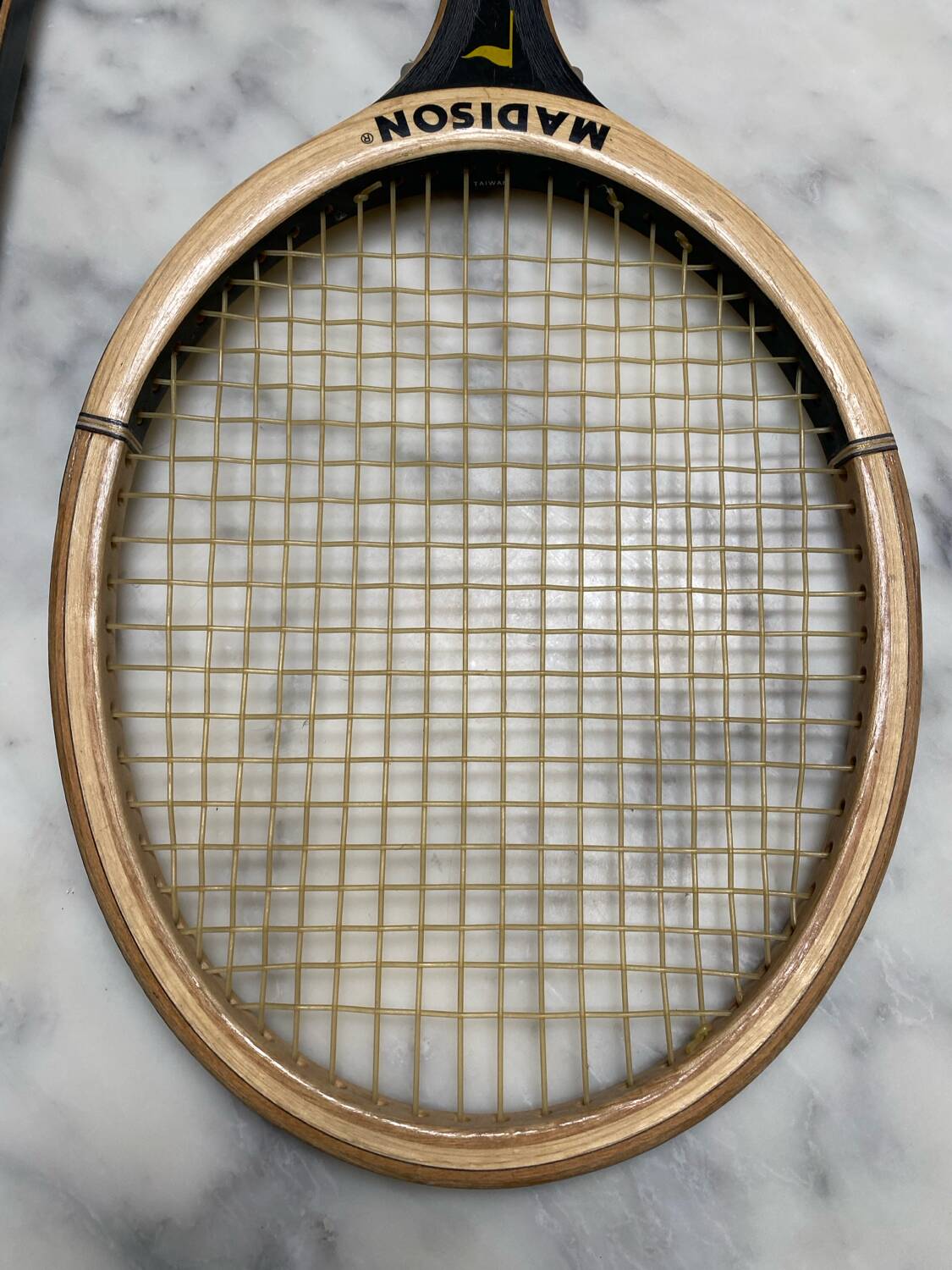 Vintage Pioneer wooden tennis rackets