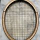 Vintage Pioneer wooden tennis rackets