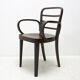 Art deco writing desk chair, 1930, bohemia