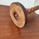 French lamp from the mid-20th century in twisted wood.