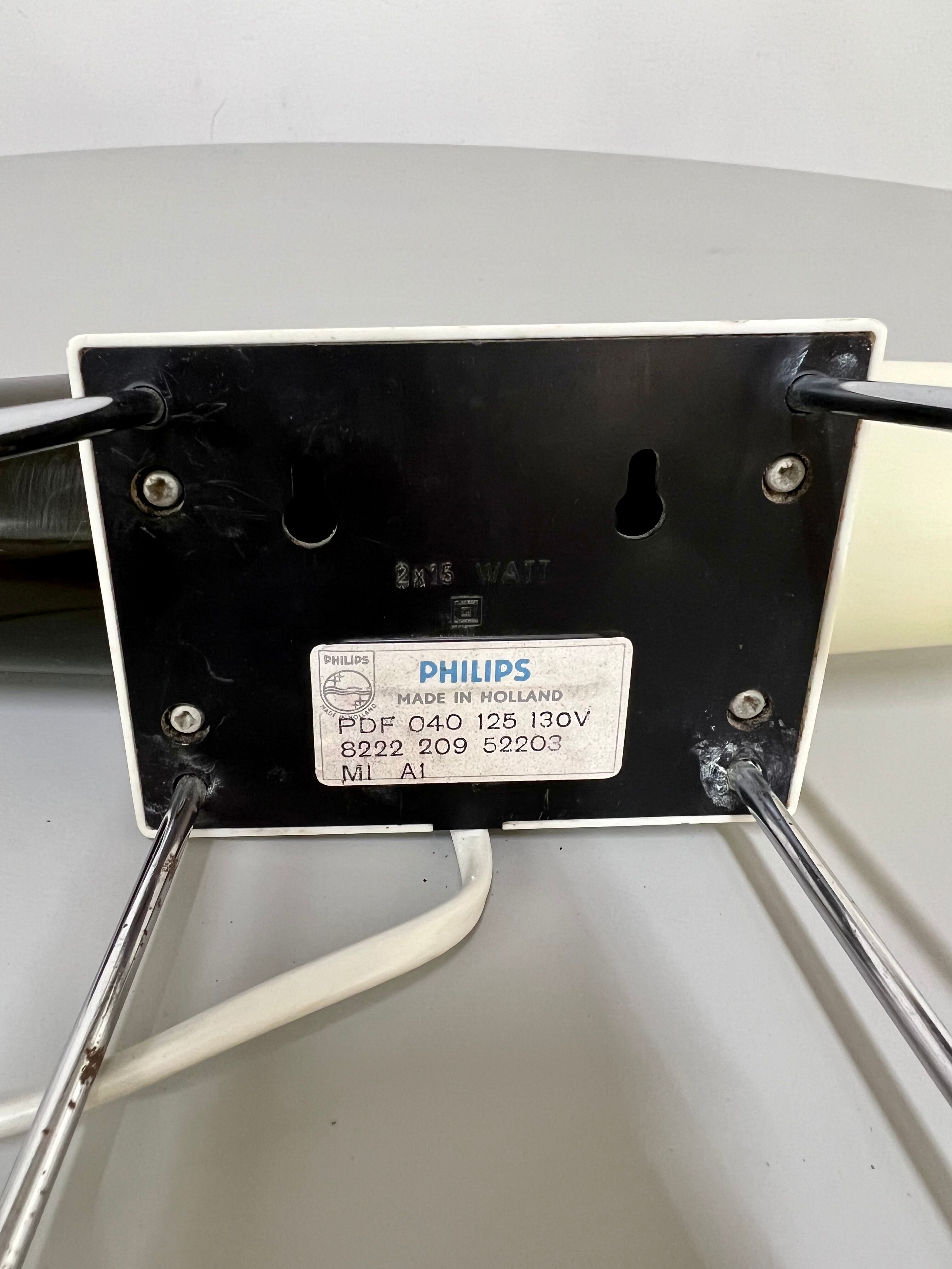 Old lamp Philips, Made in Holland design 70s vintage