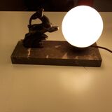 Art deco lamp, Antilope regulates