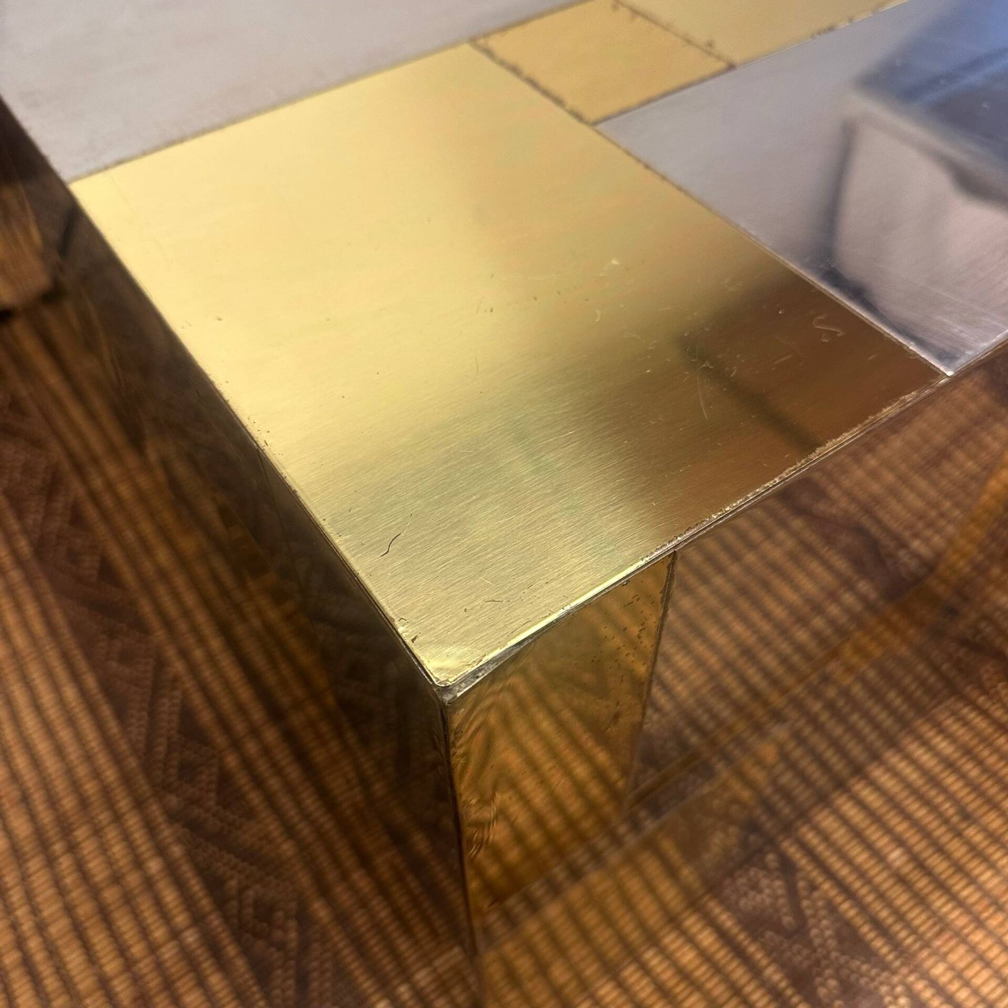 Table basse « cityscape » par Paul Evans, 1970