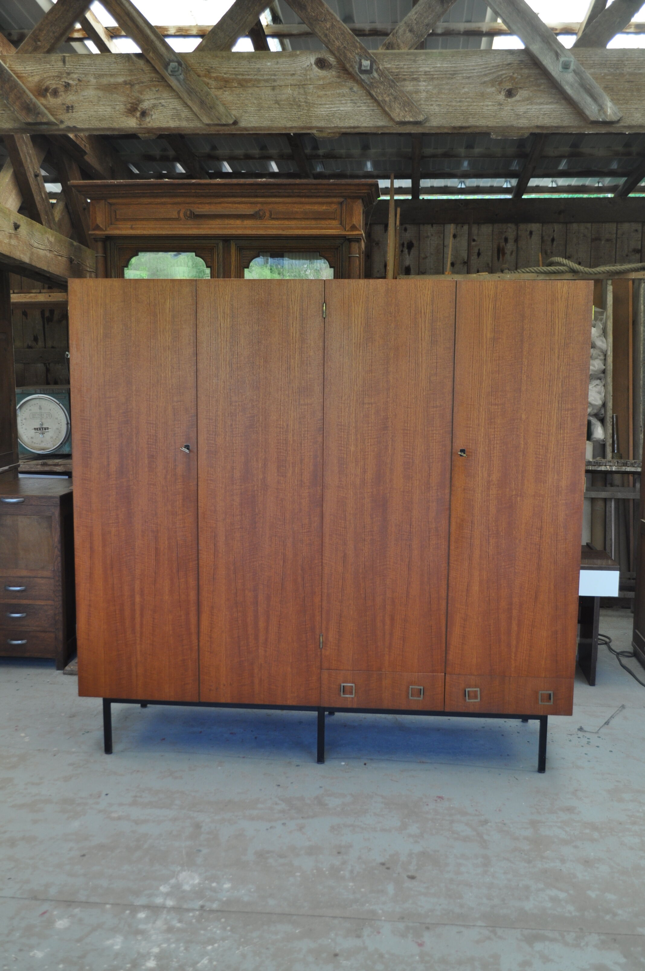 Vintage wardrobe 60s.