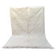 Beni Ouarain Berber rug white 205x310cm
