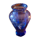 Large blue vase
