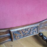 Dagobert curule armchair with chimera heads 19th century