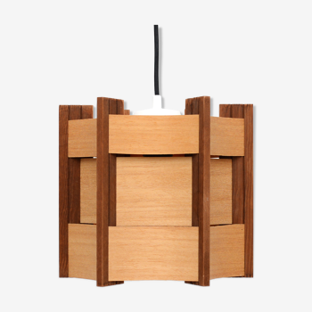 Suspension en bois danoise, années 60