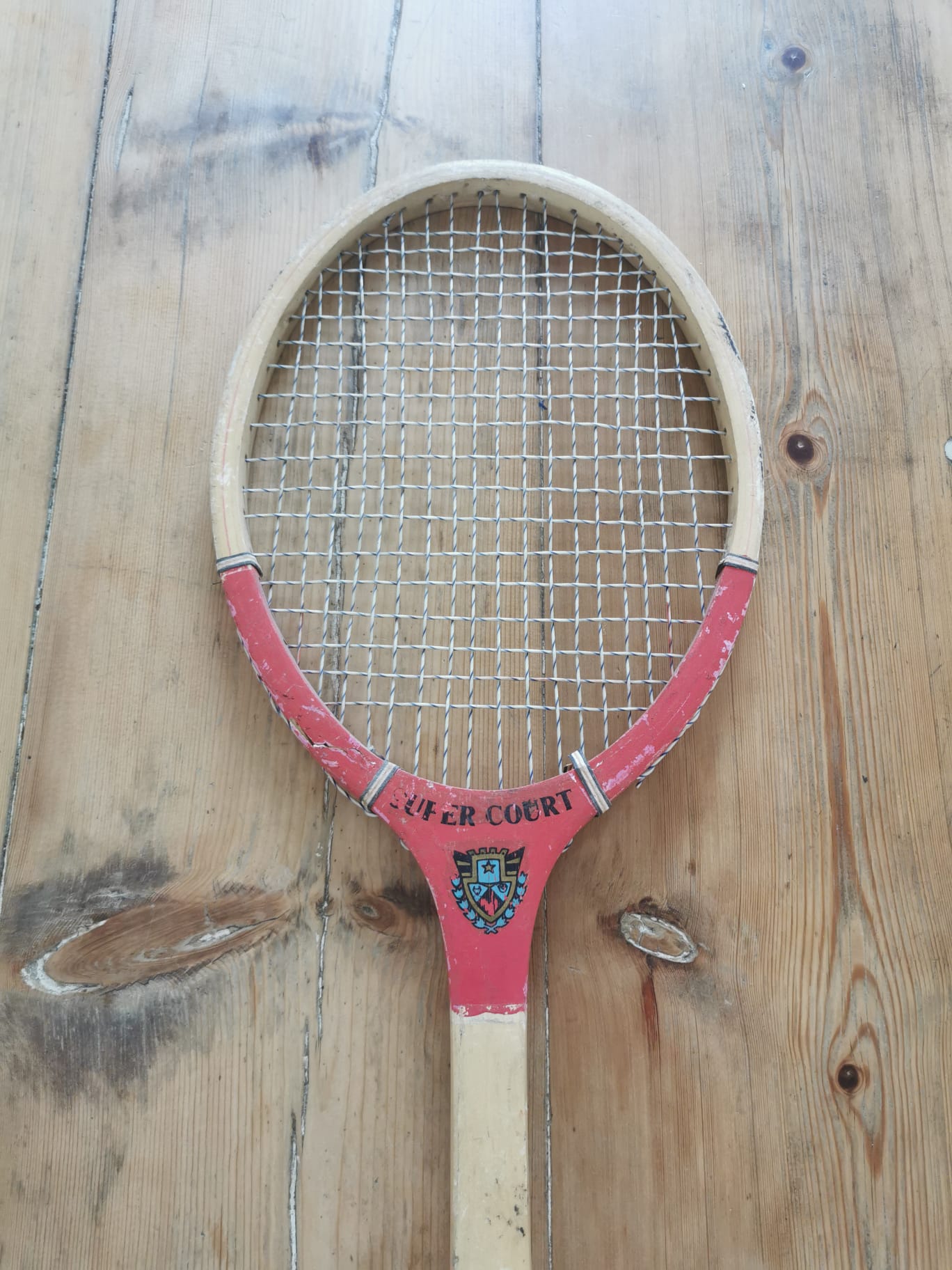 Vintage tennis racket