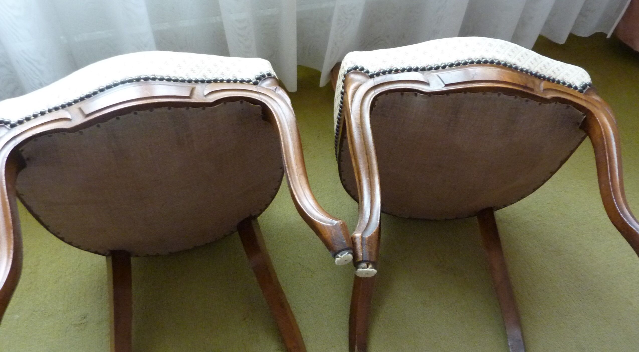 2 period Louis Philippe chairs