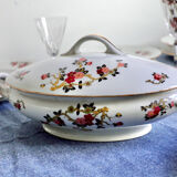 Antique table service in Limoges porcelain by F. Legrand, period A.