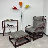 Mid-century bamboo shelf by Gervasoni