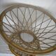 diabolo rattan coffee table from the 50s
