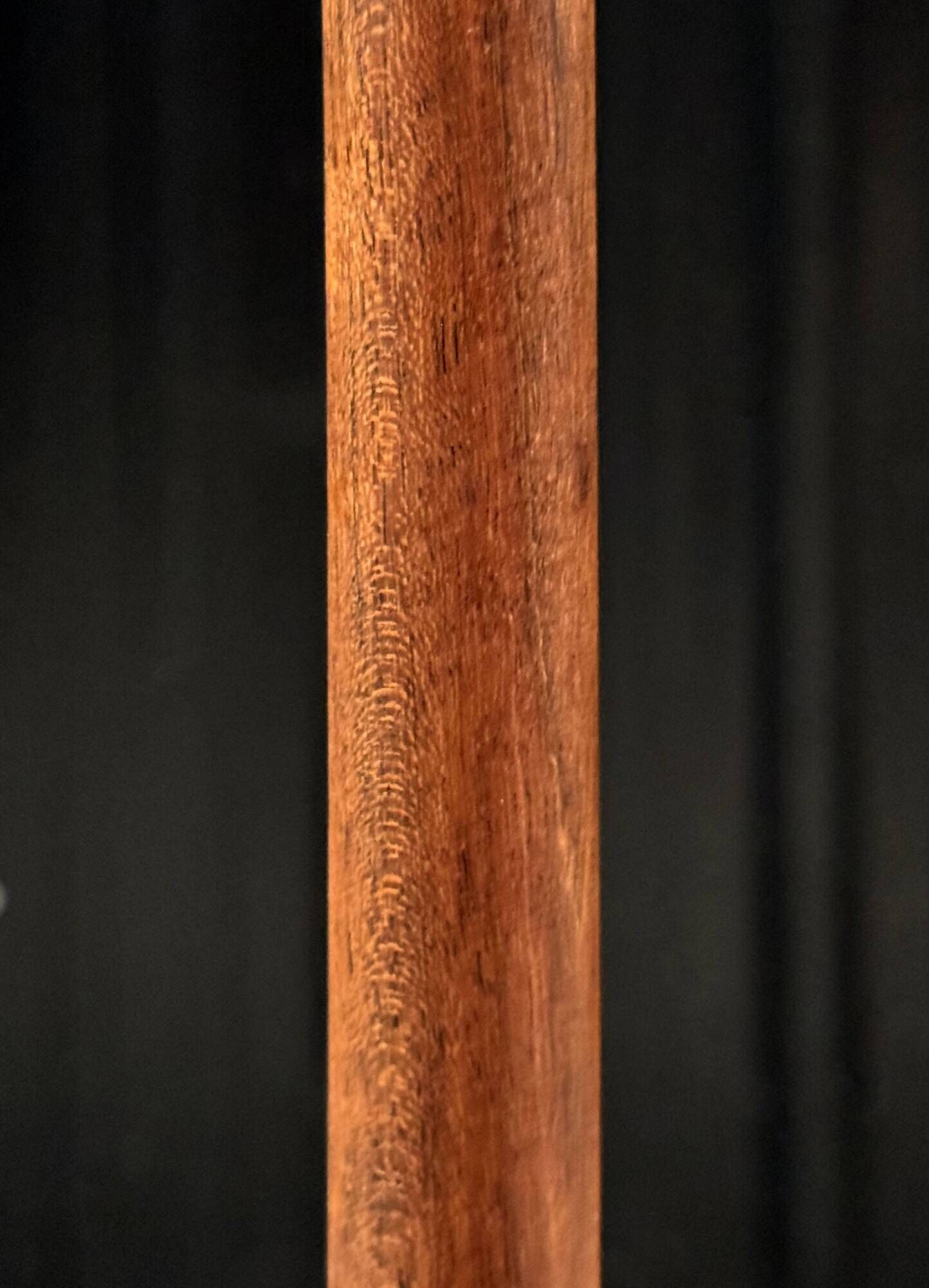 Scandinavian teak and brass floor lamp