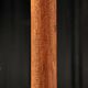 Scandinavian teak and brass floor lamp