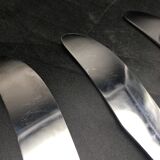 12 silver metal knives