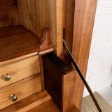 Directory secretary in solid cherry wood